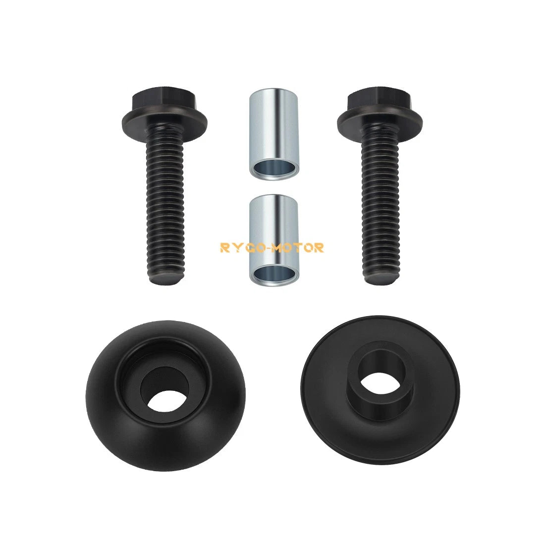 Handle Bar End Guard w/ Screw for Honda Recon 250 TRX250 (1997–2007)