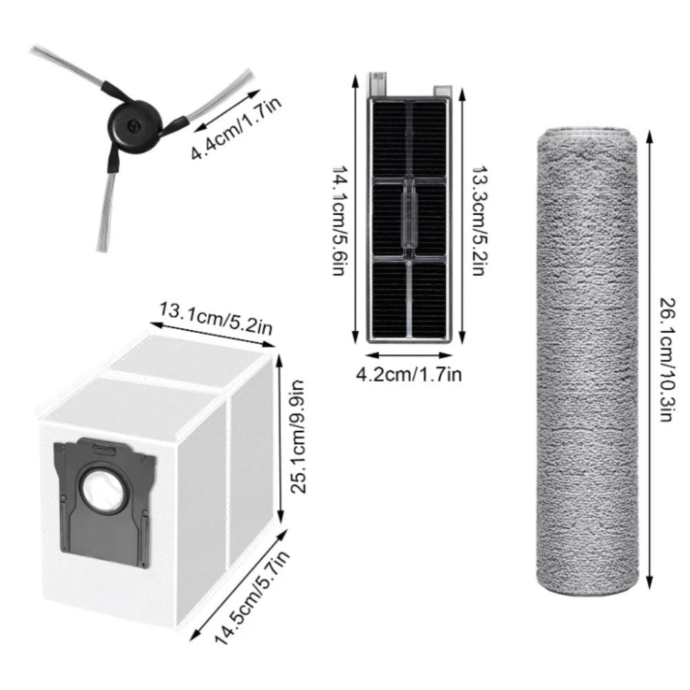 Vacuum Cleaner Accessories for Mova Z5 Z50 Pro Pro Ultra (No Part Numbers)
