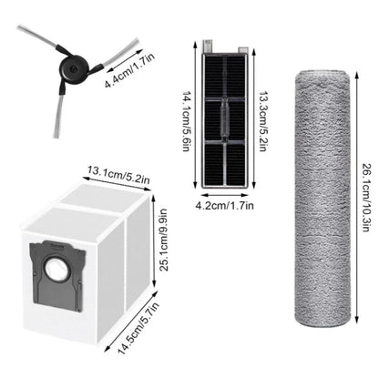 Vacuum Cleaner Accessories for Mova Z5 Z50 Pro Pro Ultra (No Part Numbers)