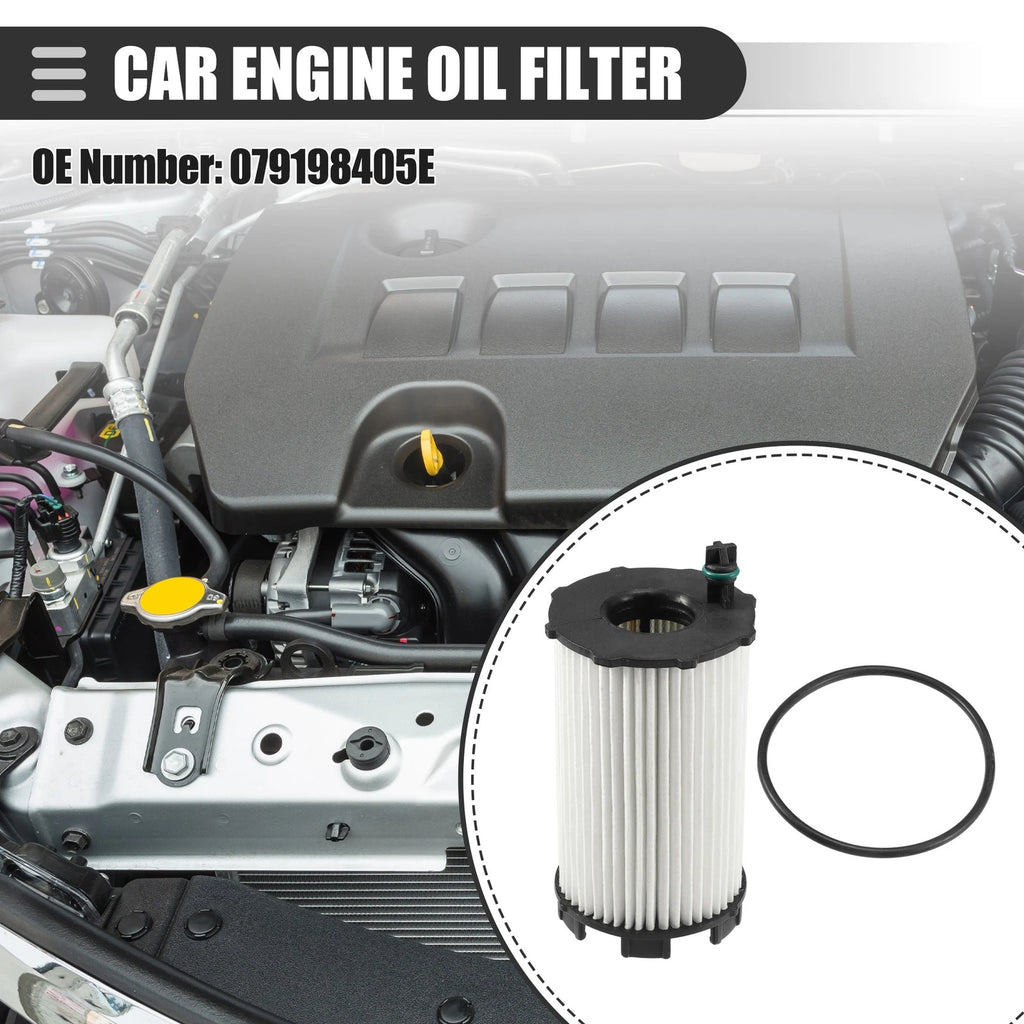 Engine Oil Filter Set with Gasket for Audi RS5 (2013–2015)