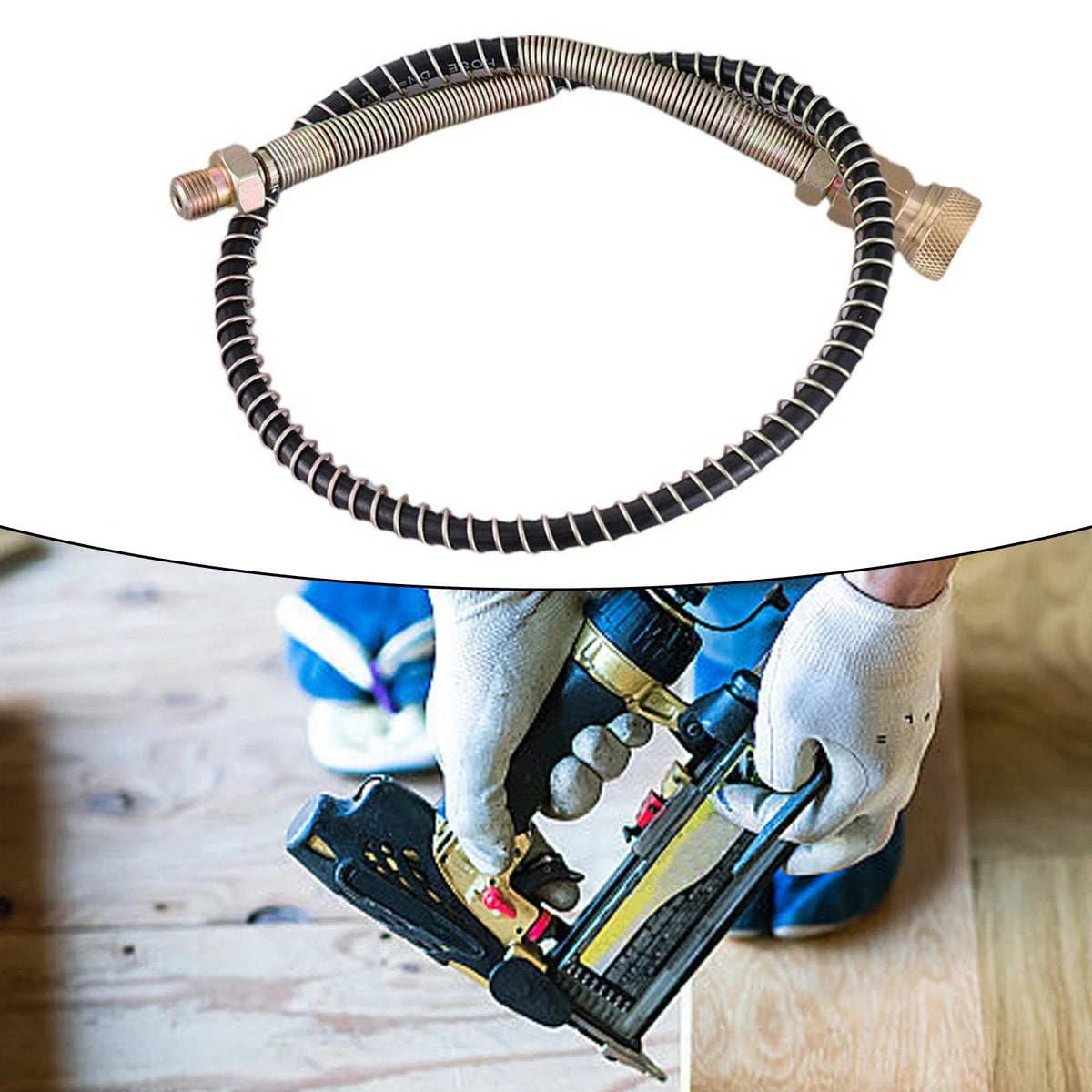 Air Compressor Pump Hose 50cm M10x1 High Pressure 63MPA for Air Pump