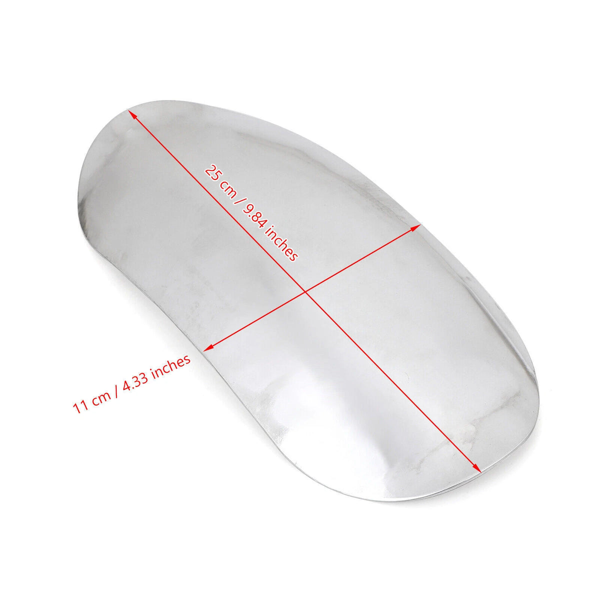 1 Piece Universal Aluminum Front Wheel Fender Mudguard for Motorcycle (UK)