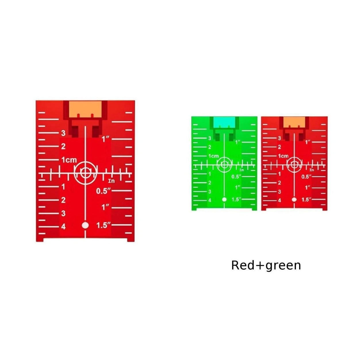 Reflective Magnetic Target Board for Level Devices (105x74mm)