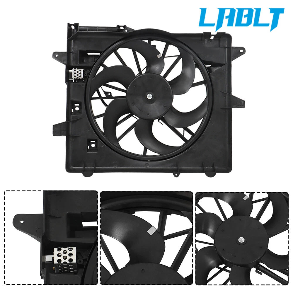 Radiator Cooling Fan Assembly for Ford Mustang (2005–2014)