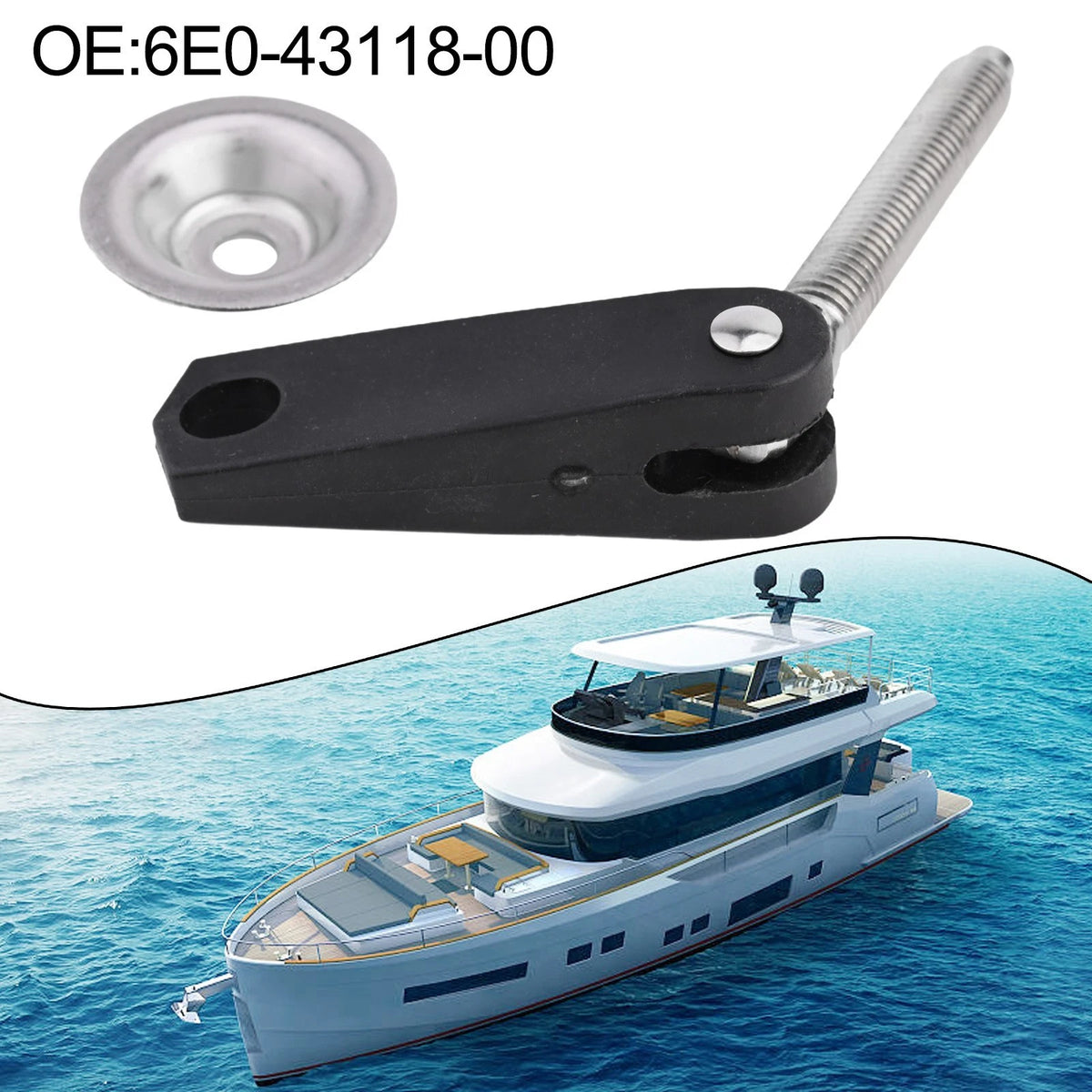 Transom Pad Plate Swivel Pin Kit for Outboard Motors (2000–2023)
