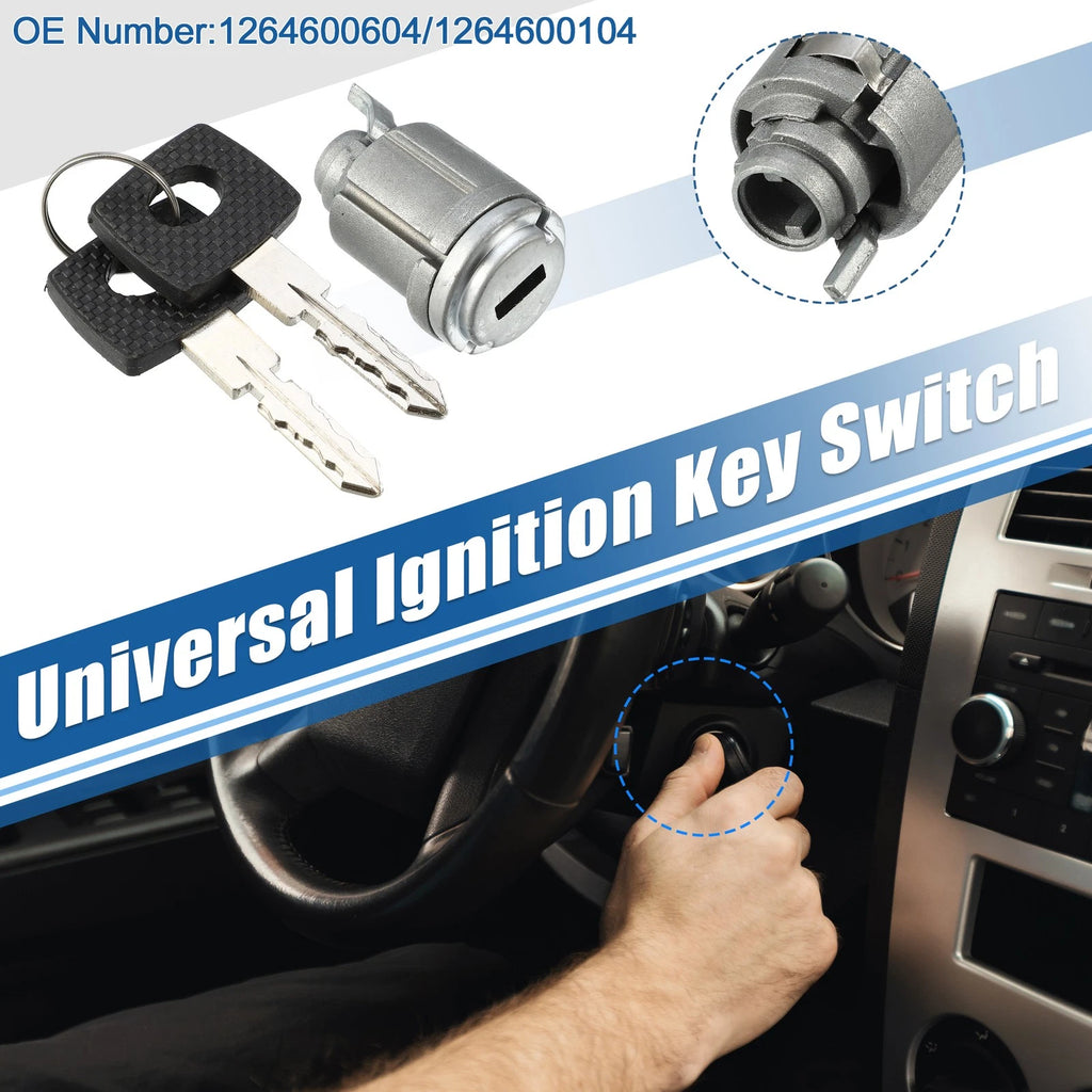 Ignition Key Switch Starter Switch Set for Mercedes-Benz E 320 (1996–2005)