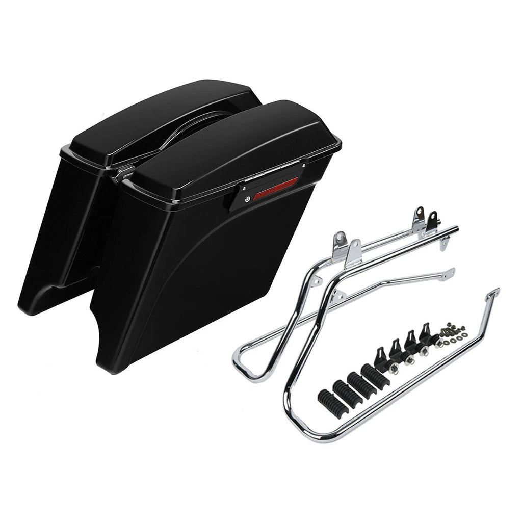 5'' Stretched Saddlebag Hard Bag Conversion Bracket for Harley Softail
