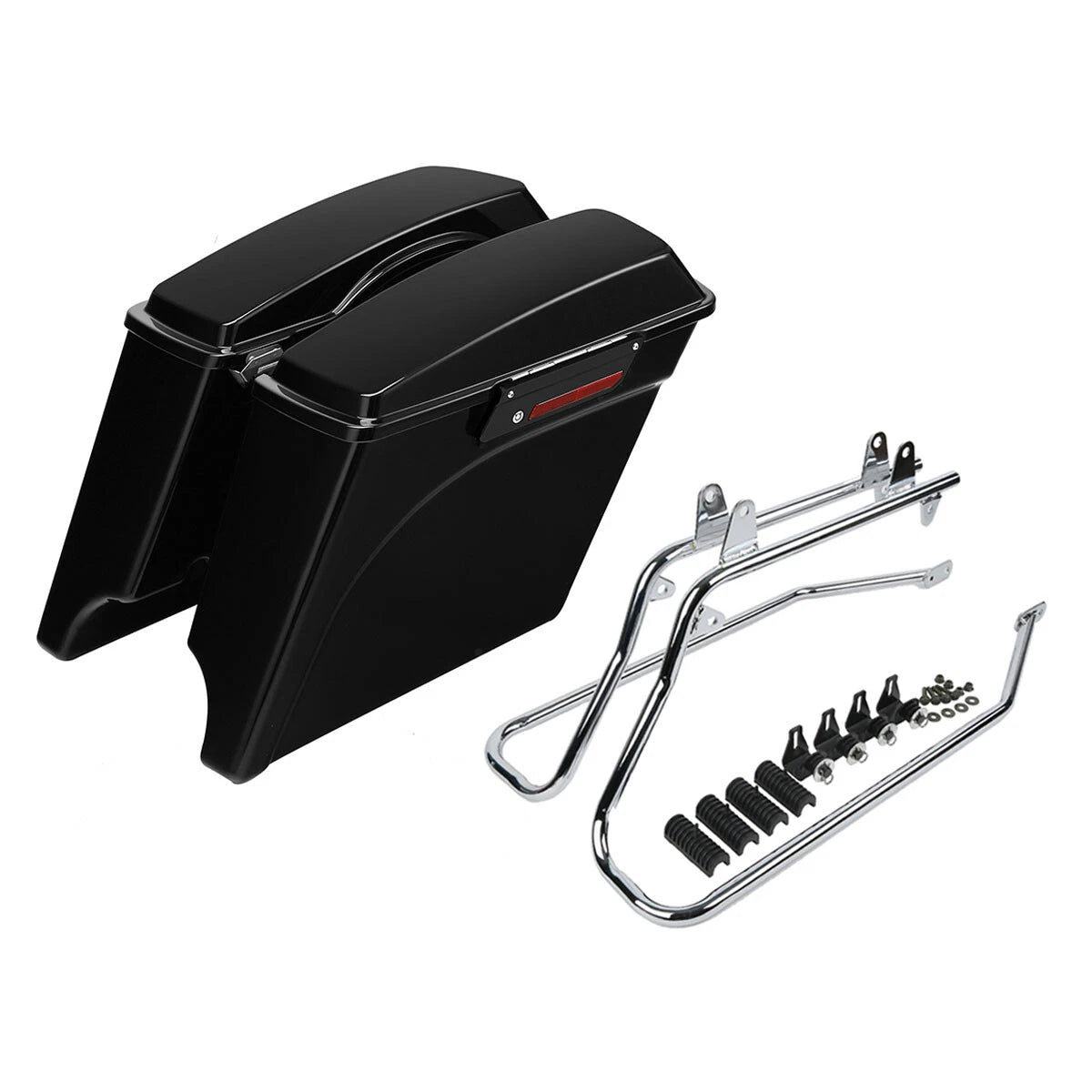 5'' Stretched Saddlebag Hard Bag Conversion Bracket for Harley Softail
