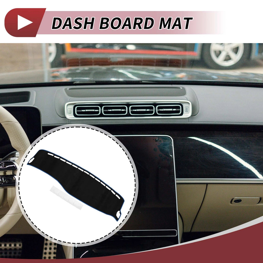 Dashboard Dash Cover Mat Sun Protector for Mercedes S-Class W222 (2014–2020)