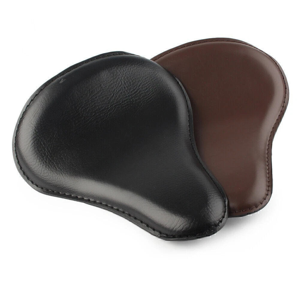 Large Leather Seat for Harley Bobber Chopper (Fits 13 1/2"x12")