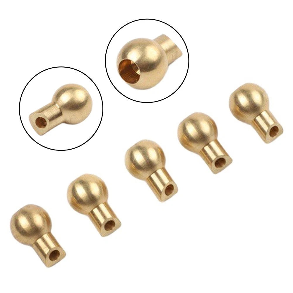 5PCS Brass Spherical Coolant Nozzle Set for CNC Turret Cooling Systems