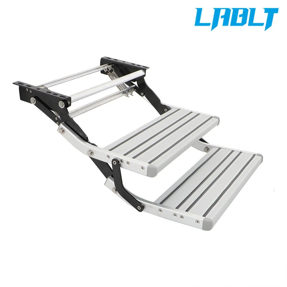 2X Manual Pull Out Retractable Steps for RV Camper