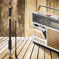 Dual B Expandable Antenna for Two Way Radios