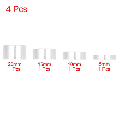 Bike Bicycle Headset Spacer Set for 1 1/8 Stem 5 10 15 20mm (Qty 4)