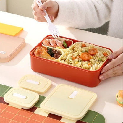 800ml Divided Food Container for Microwave Safe Use