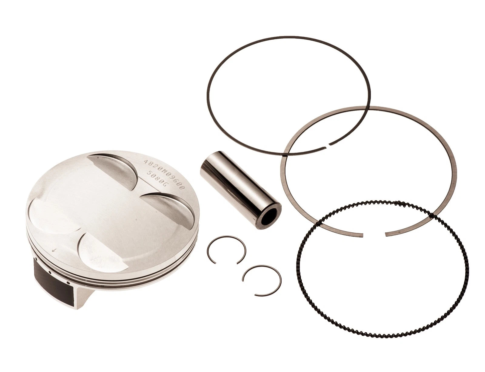 Wiseco Piston 96MM STD for Honda CRF450R (2002–2008) / CRF450X (2005–2017) 4820M09600