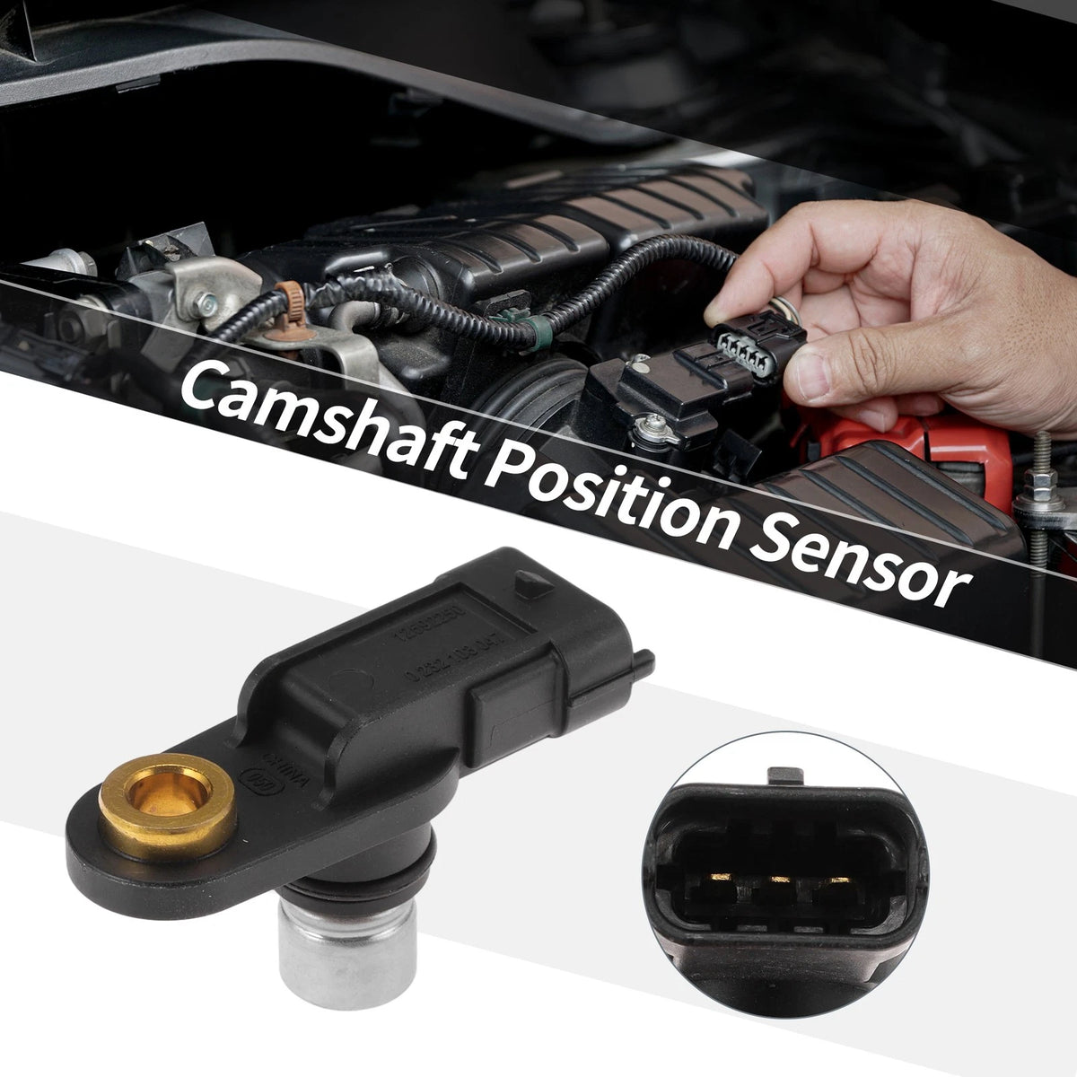 Camshaft Position Sensor for Cadillac CTS (2004–2006) No.12592250