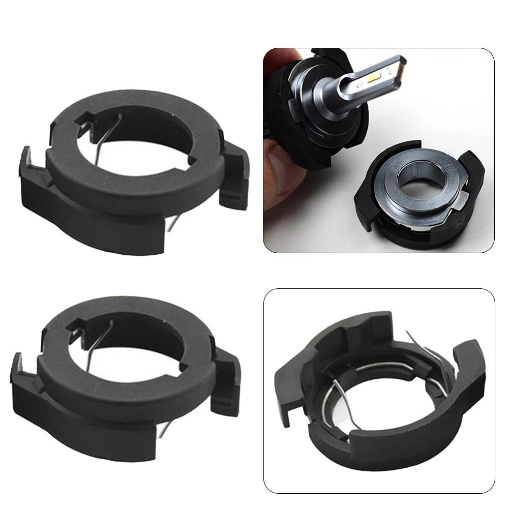 Xenon Bulb Holder Socket Stable Characteristics 2pcs 35 (W) 12 (V) ABS