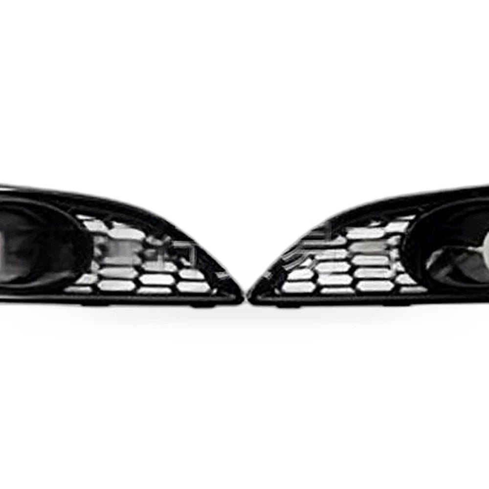 Front Mesh Grille Fog Light Frame for Ford Fiesta (2013–2016)