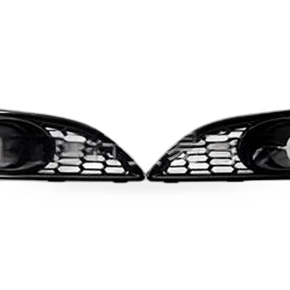 Front Mesh Grille Fog Light Frame for Ford Fiesta (2013–2016)