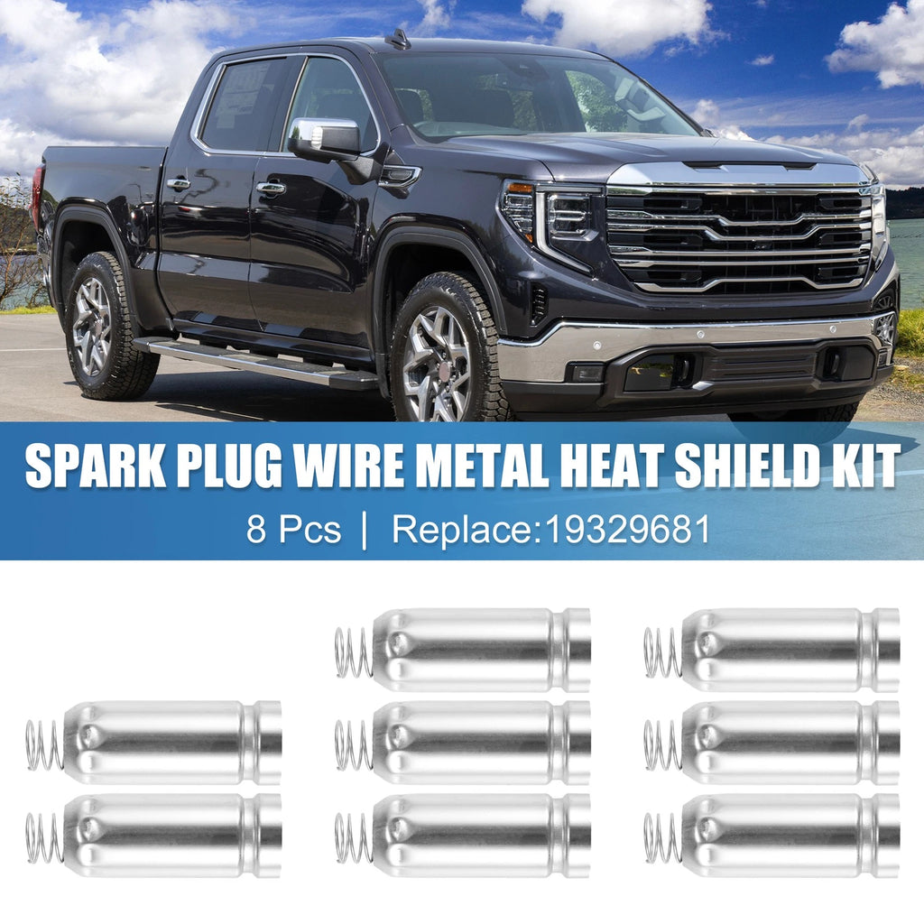 Spark Plug Wire Heat Shield Kit for Chevy Silverado 5.3L 6.0L (1999–2007)