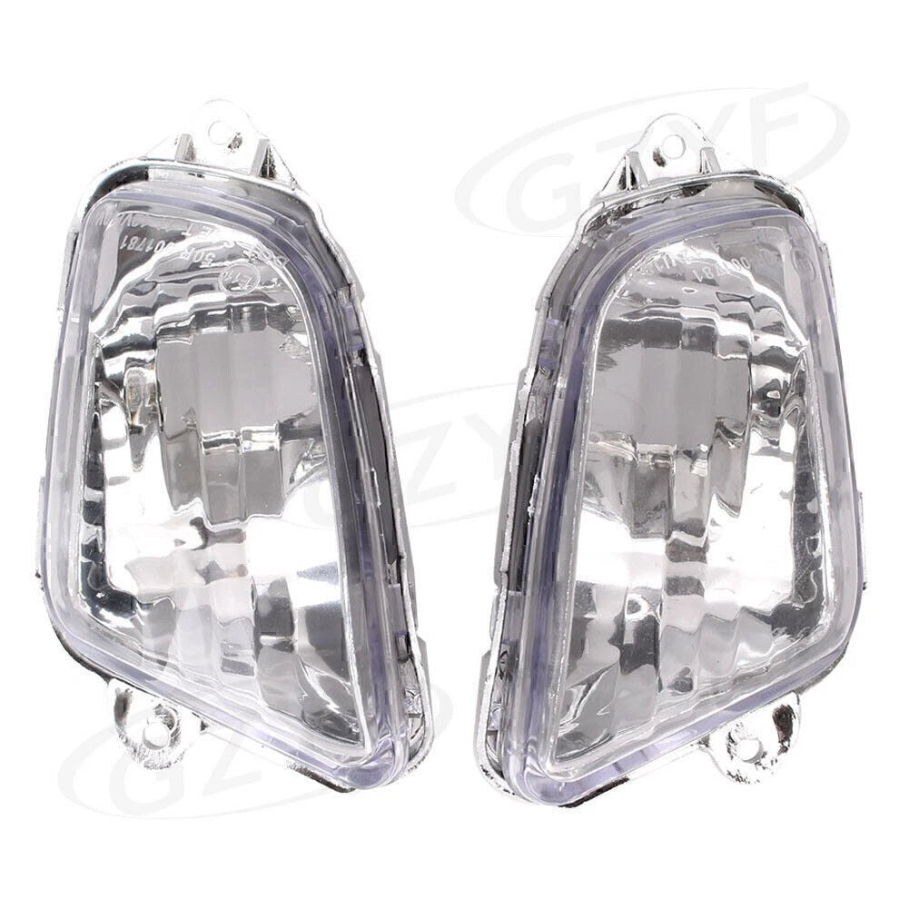 2X Front Turn Signal Clear Lens Indicators for Honda CBR1100XX (1997–2006)