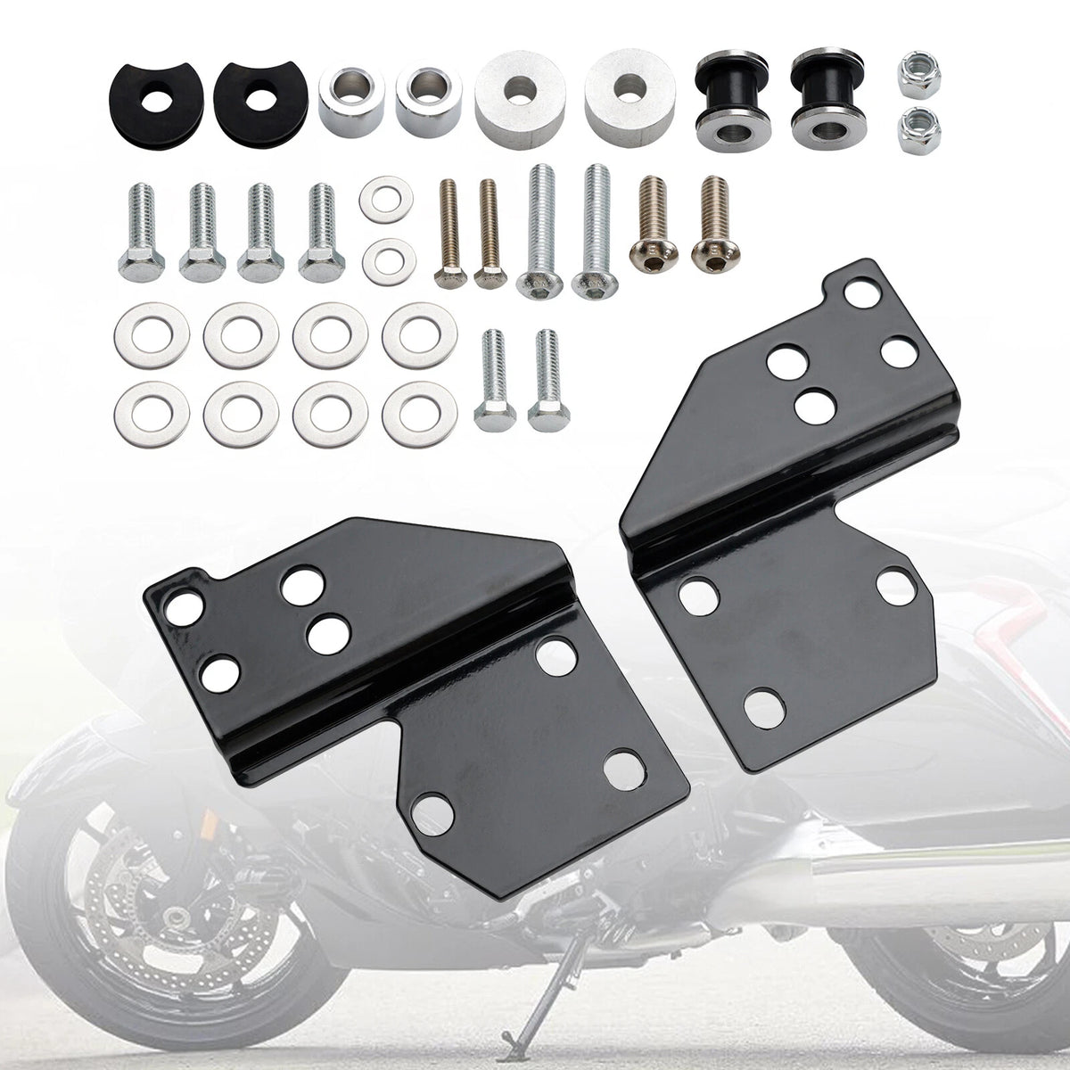 Sissy Bar Docking Hardware for Harley Road King Road Glide Street Glide (1997–2008)