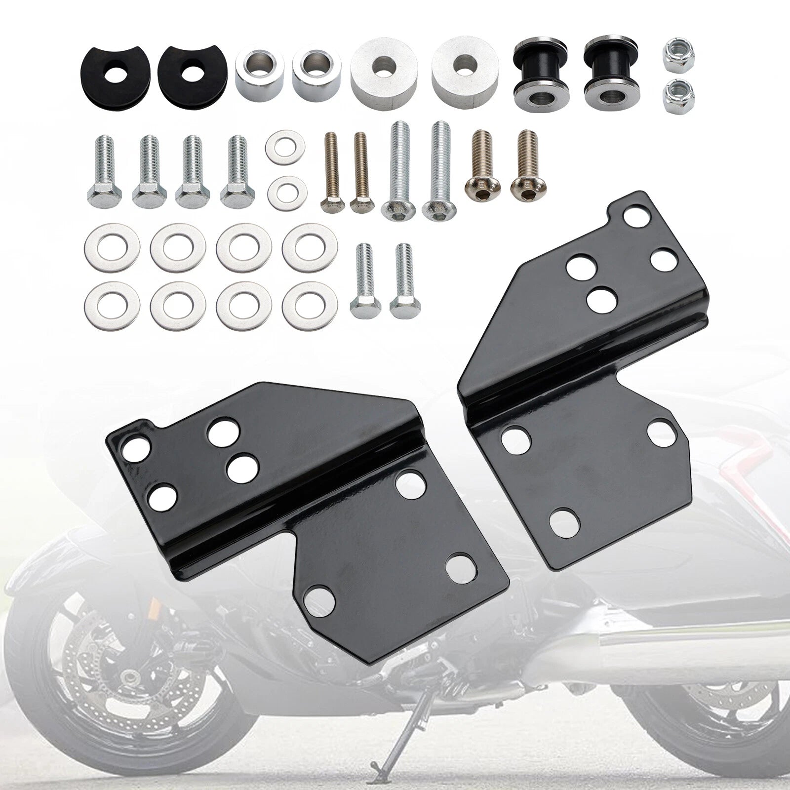 Sissy Bar Docking Hardware for Harley Road King Road Glide Street Glide (1997–2008)