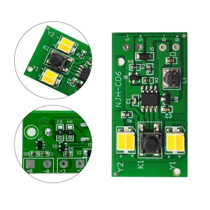 1 2V Solar Light Controller for Outdoor Lighting (8 Modes)