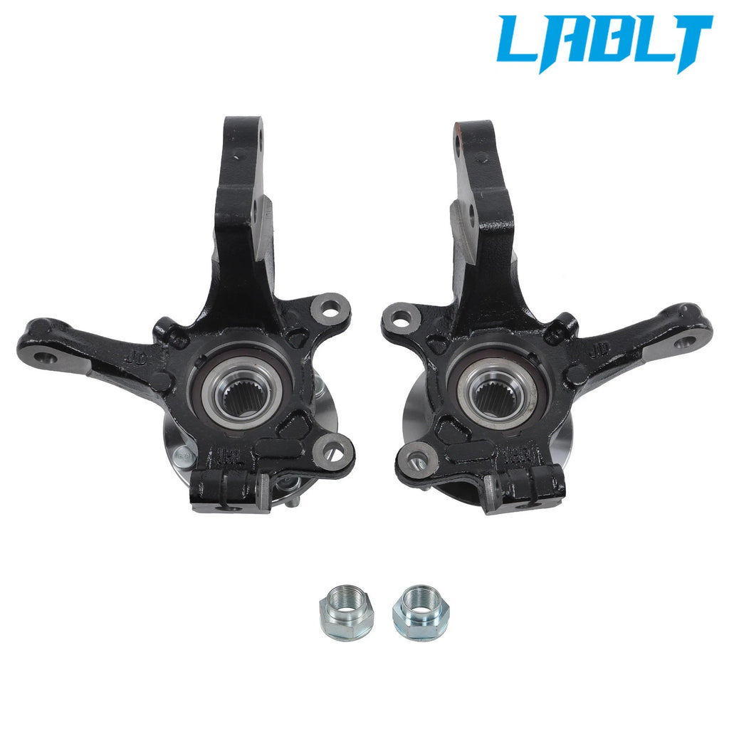 Front Left Right Knuckle & Wheel Hub Bearing for Nissan Versa (2013–2019)