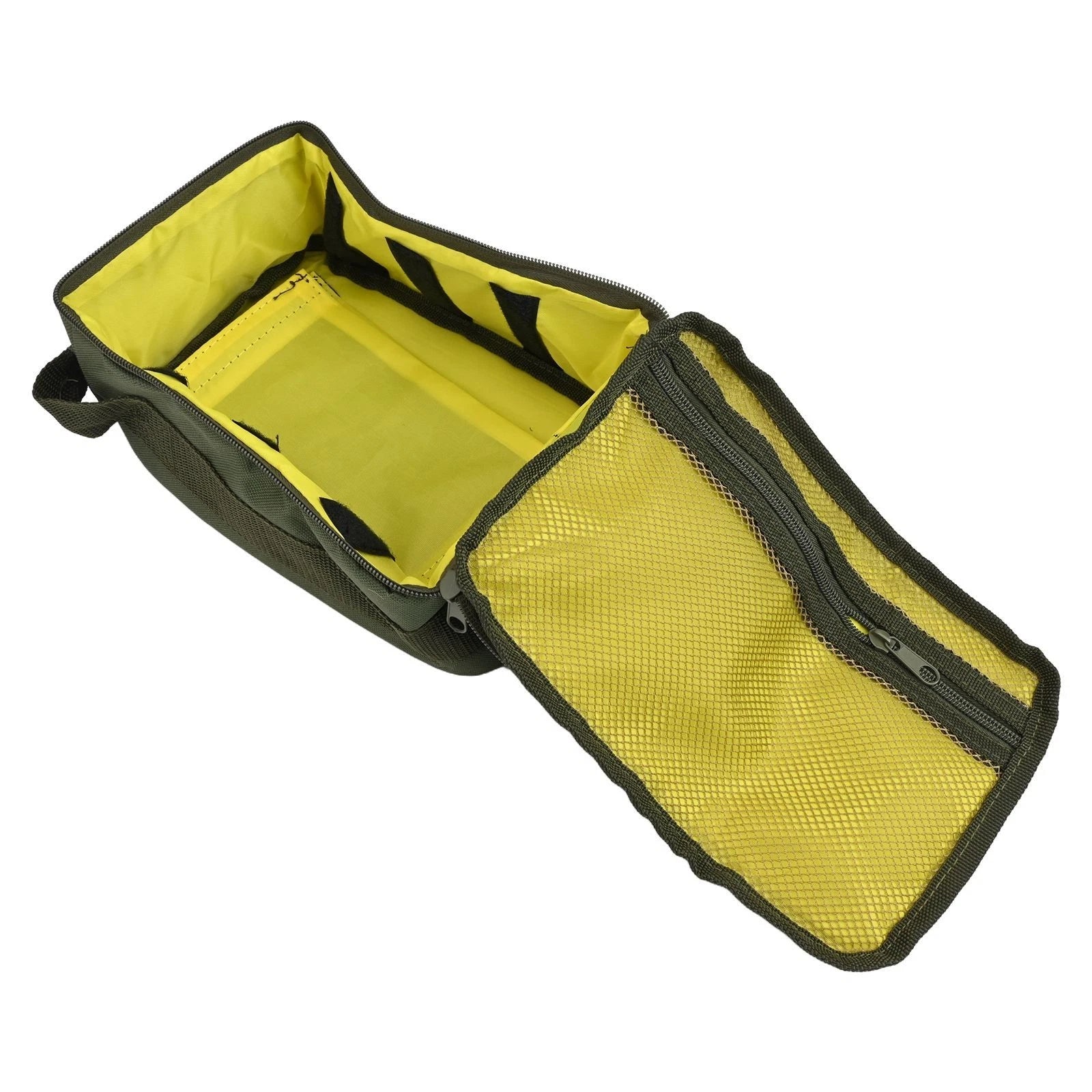 Fishing Reel Storage Bag for Diverse Compartment Layout (Green)