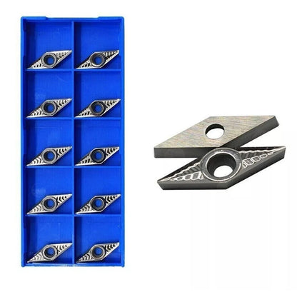 10PCS VCGT110304AK Carbide Inserts for CNC Turning Machines