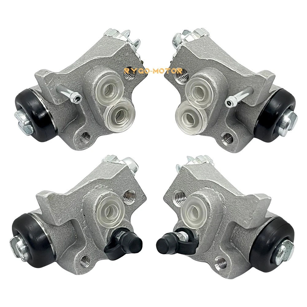 Set of 4 Front Brake Wheel Cylinders for Honda TRX350 TRX350D (1986–1989)