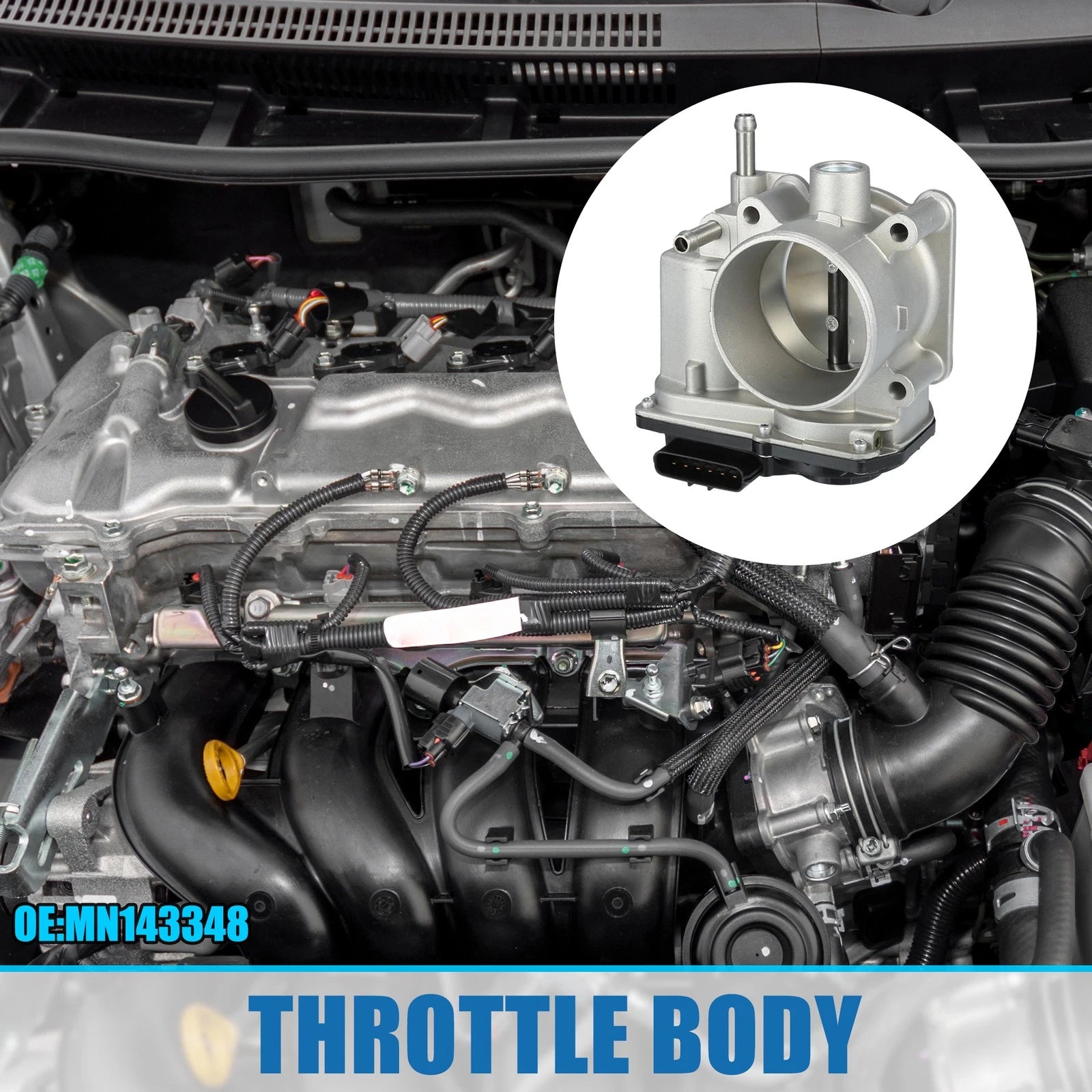 Throttle Body Actuator Replacement for Mitsubishi Pajero Montero (2000–2006)