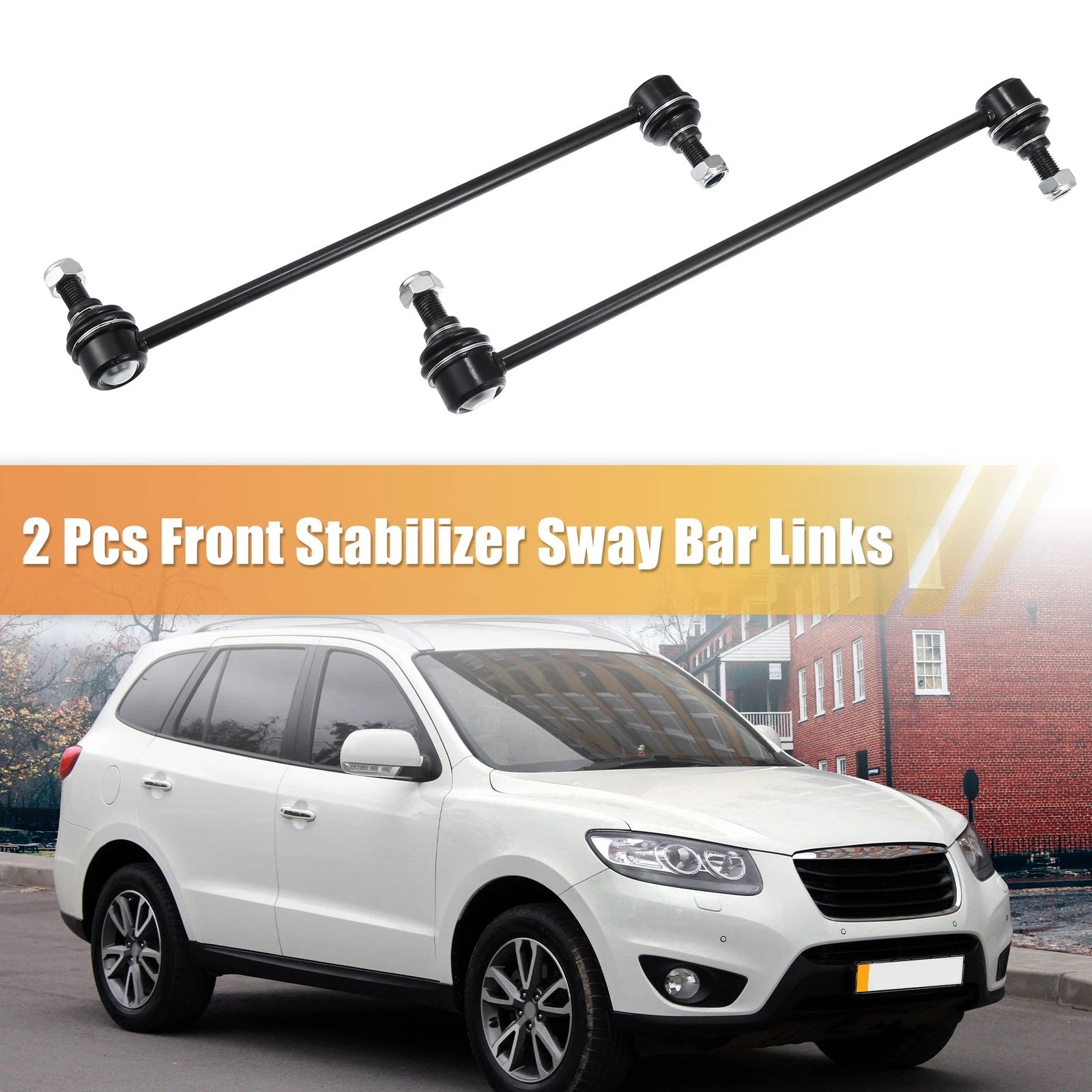 Sway Bar Links Front Replacement 2 Pcs for Hyundai Santa Fe 2013–2018