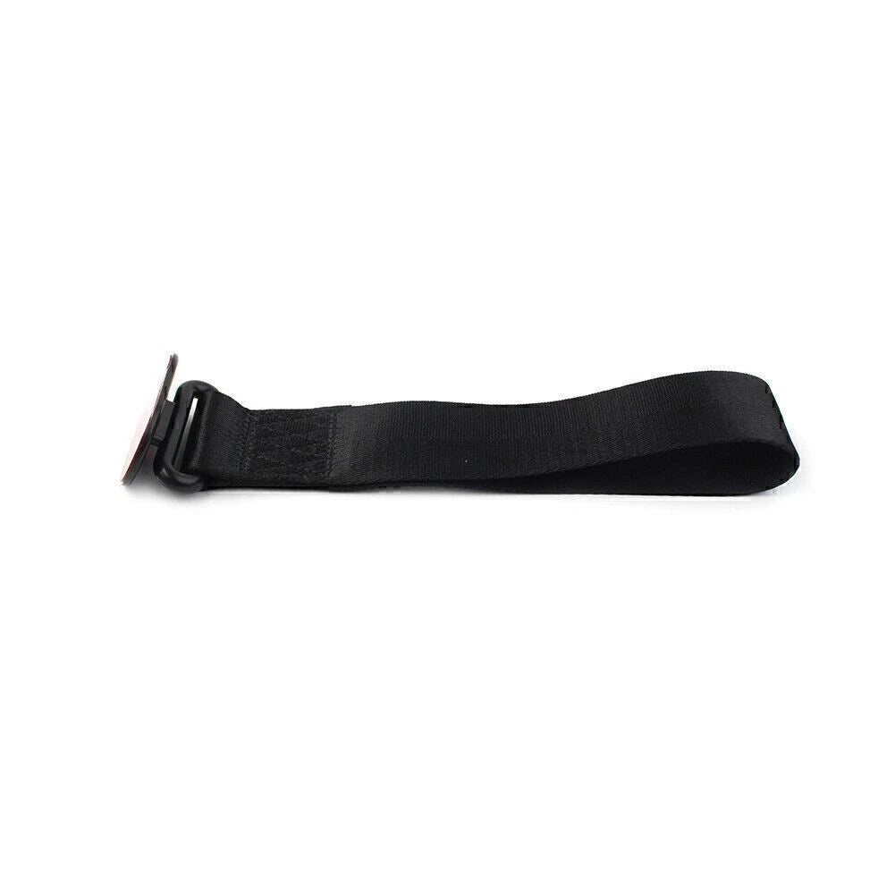 Tow Strap for Universal Car (Rally Hook, Black)