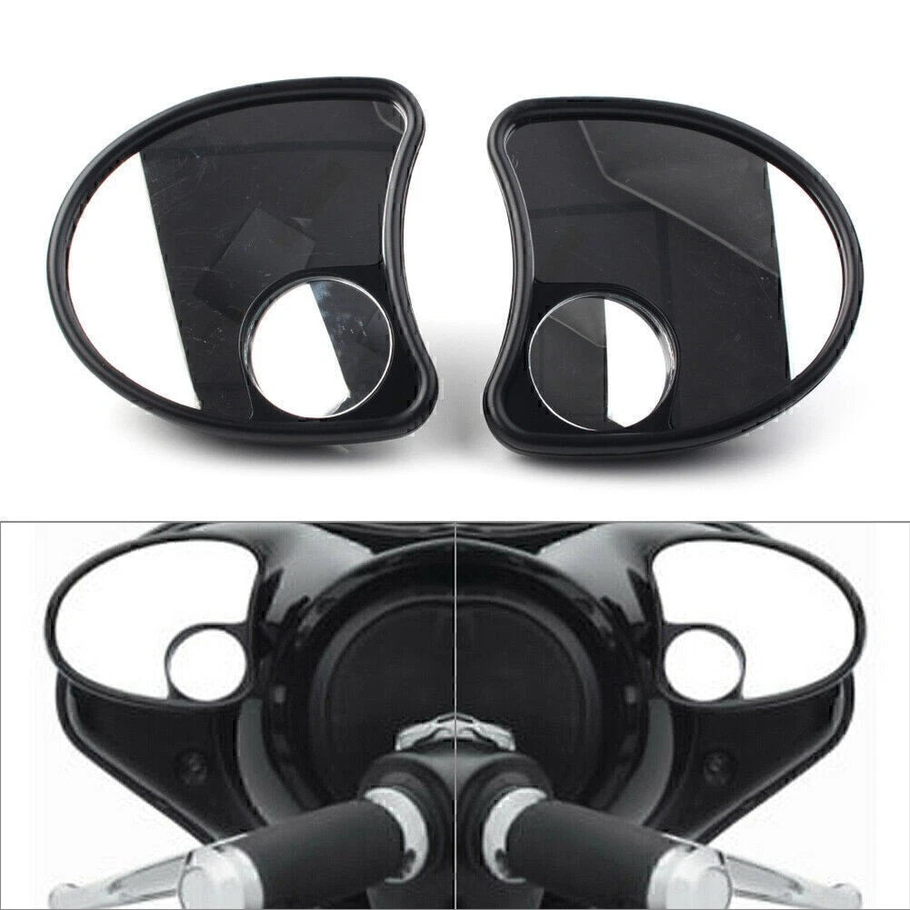 Fairing Mount Mirrors for Harley Batwing Touring (1996–2013)