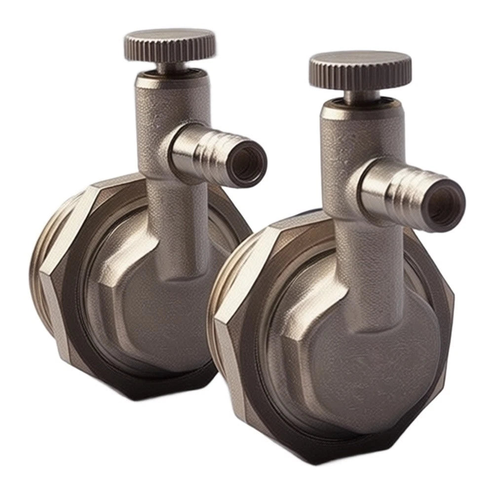 Brass Vent Valve for Floor Heating System 1 Inch Manual Air Release