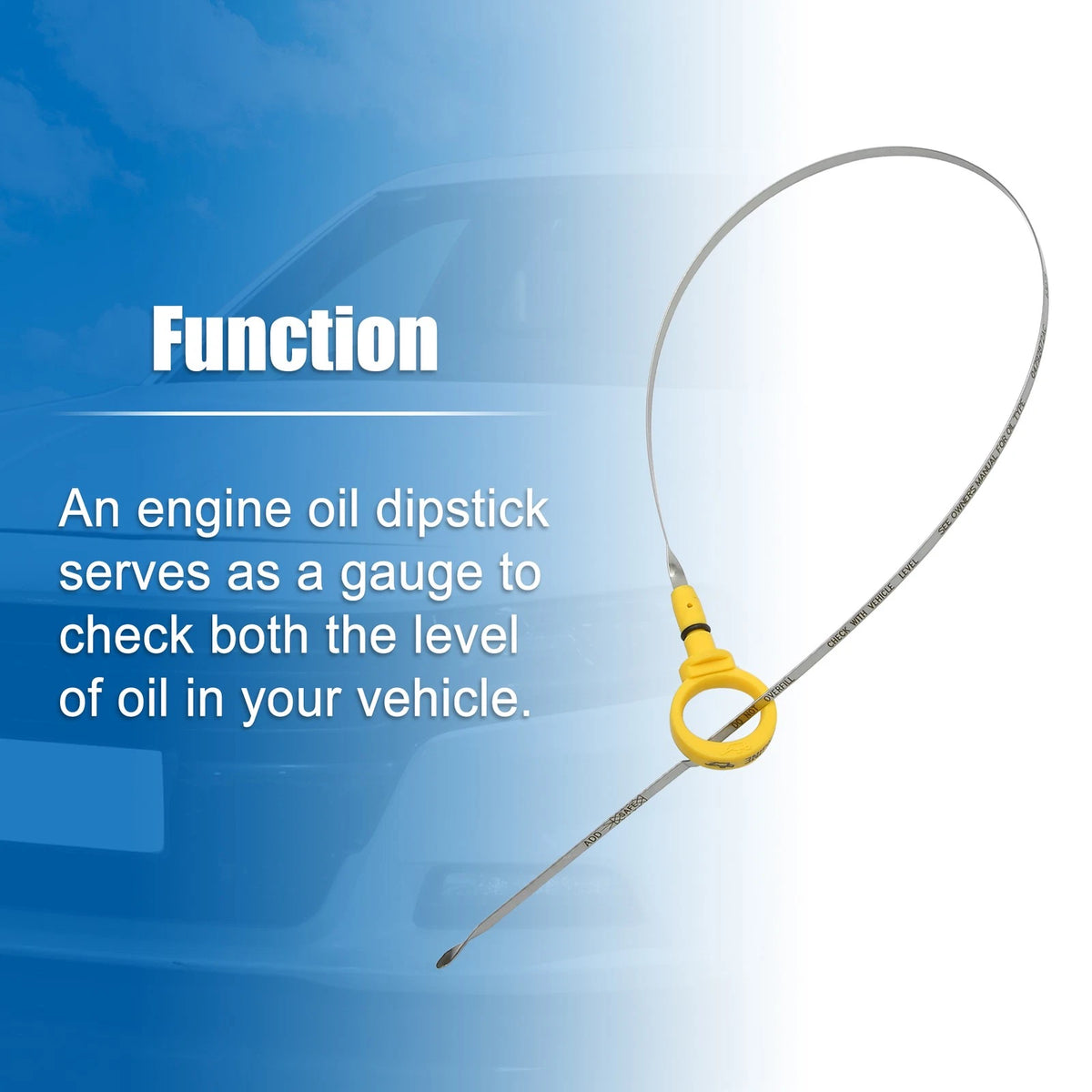 Engine Oil Dipstick for Chrysler 300 5.7L Hemi V8 AWD (2005)