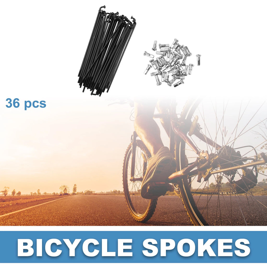 Bicycle Spokes 14G 97mm Steel Replacement for Mountain Bikes (1990–2020)