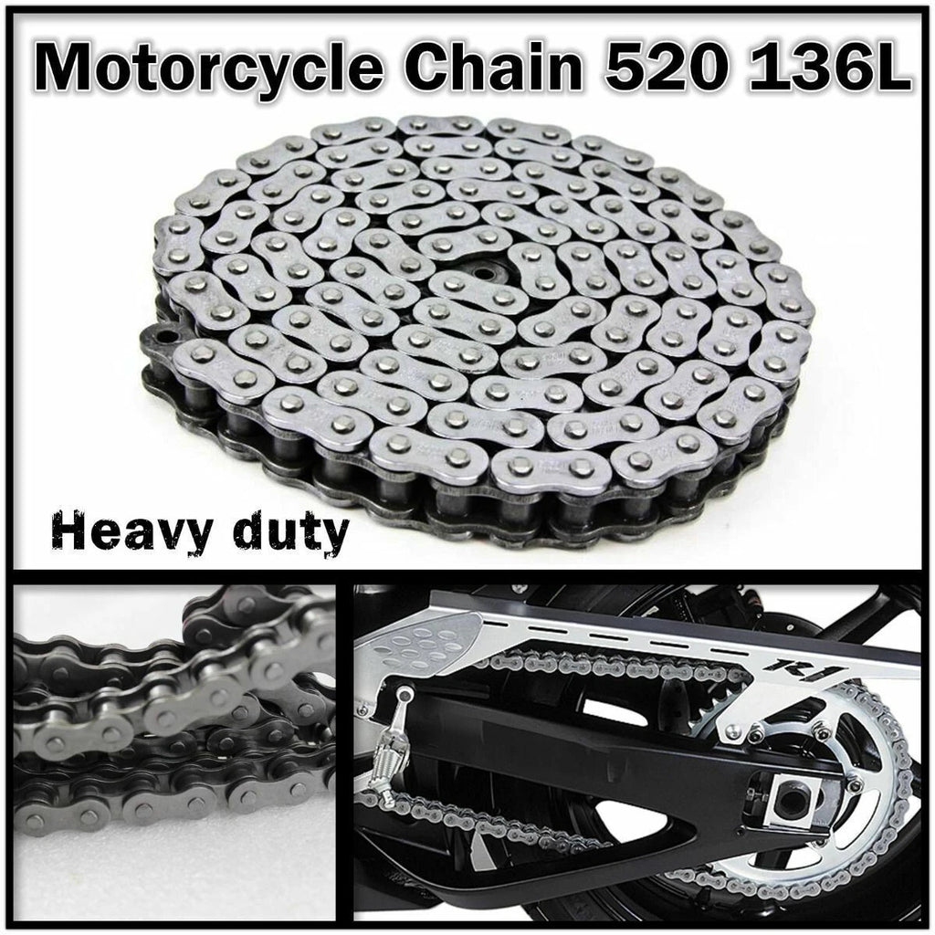 KMC 520 Chain + Joint Link for Kawasaki ER6N (2006–2013)