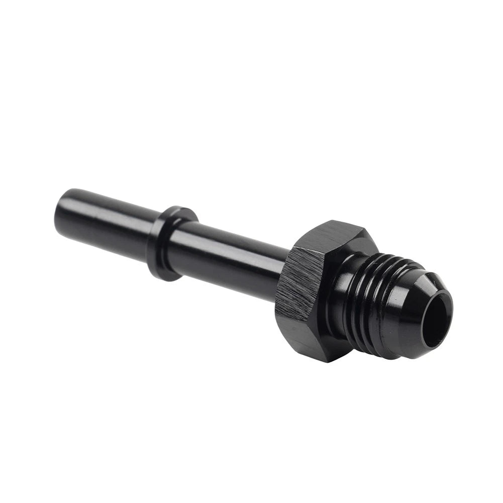 6AN Male to 3/8'' Male SAE Quick-Disconnect Push-On EFI Fuel Rail Fitting