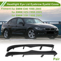 Headlight Eyebrow Cover Replacement for BMW 3 Series E46 (1998–2005)