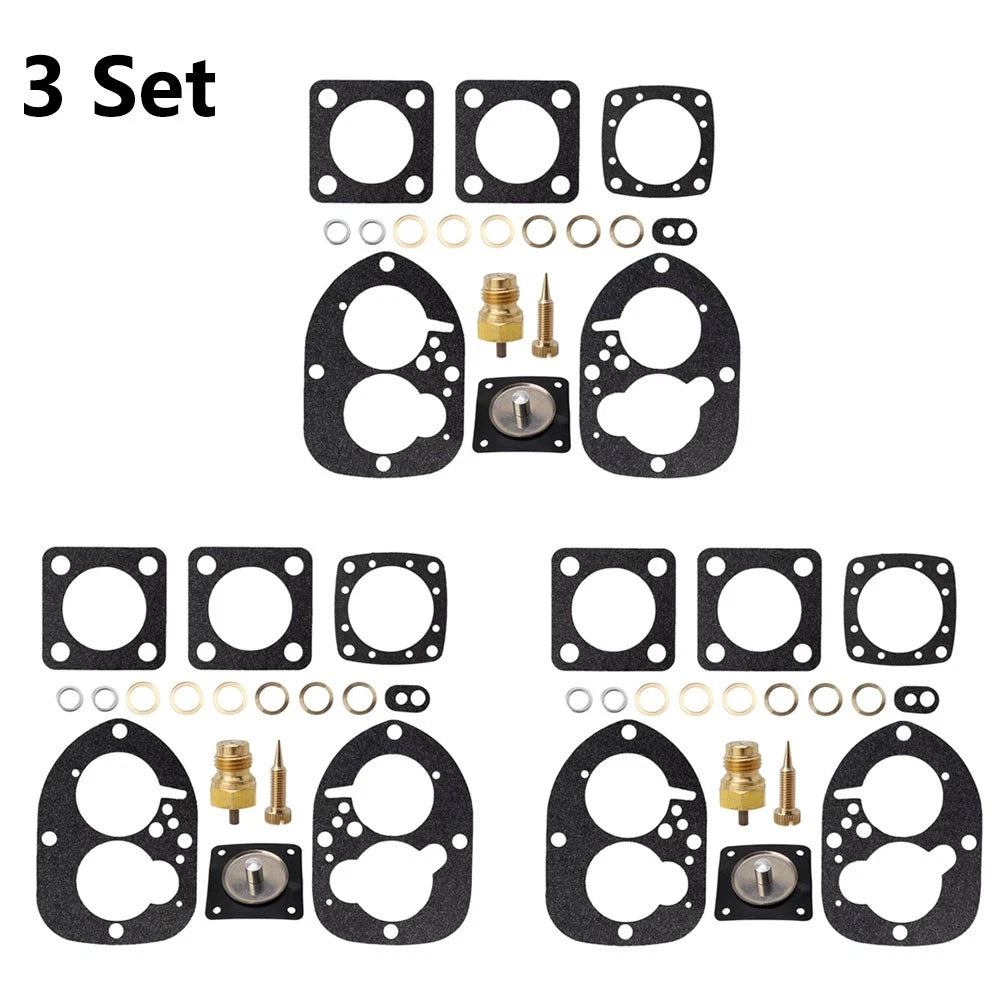3X Carburetor Repair Rebuild Kit for Volvo Penta AQ BB 856472