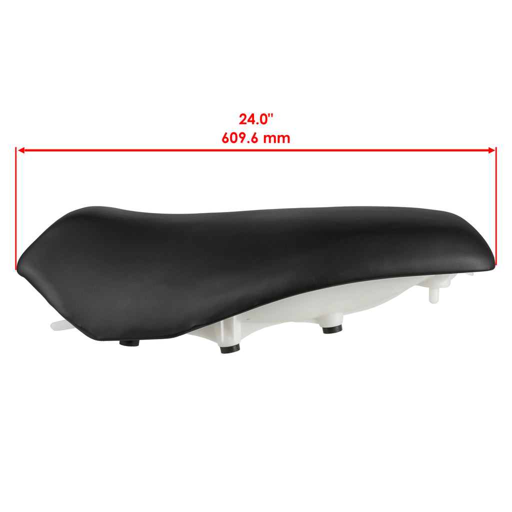 Complete Seat Replacement for Yamaha 1HP F4710 (Black) (1970–1980)