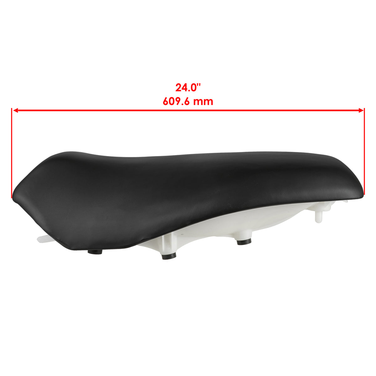 Complete Seat Replacement for Yamaha 1HP F4710 (Black) (1970–1980)