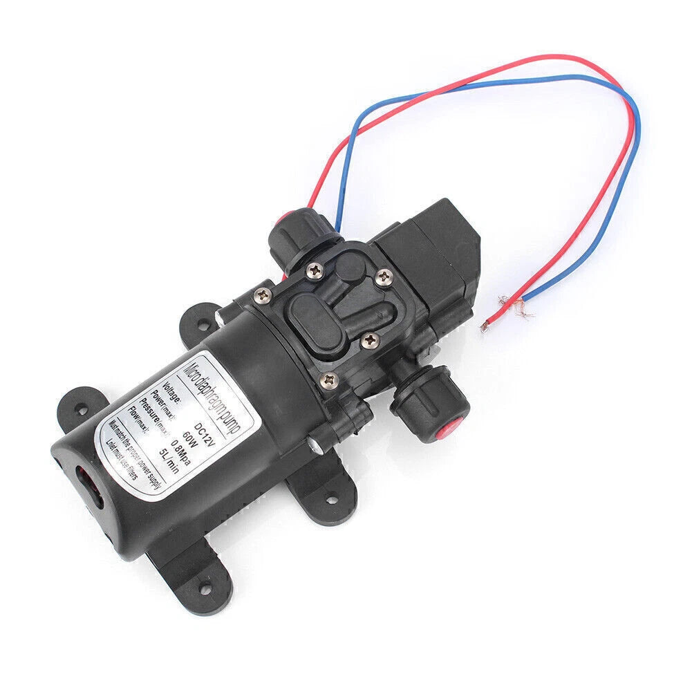 Mini Micro Diaphragm Water Pump 60W DC12V with Automatic Switch