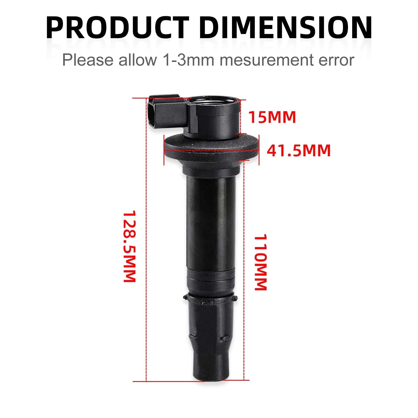 Ignition Coil Set of 4 for Yamaha YZF-R6 (1999–2002) 5EB-82310-00-00