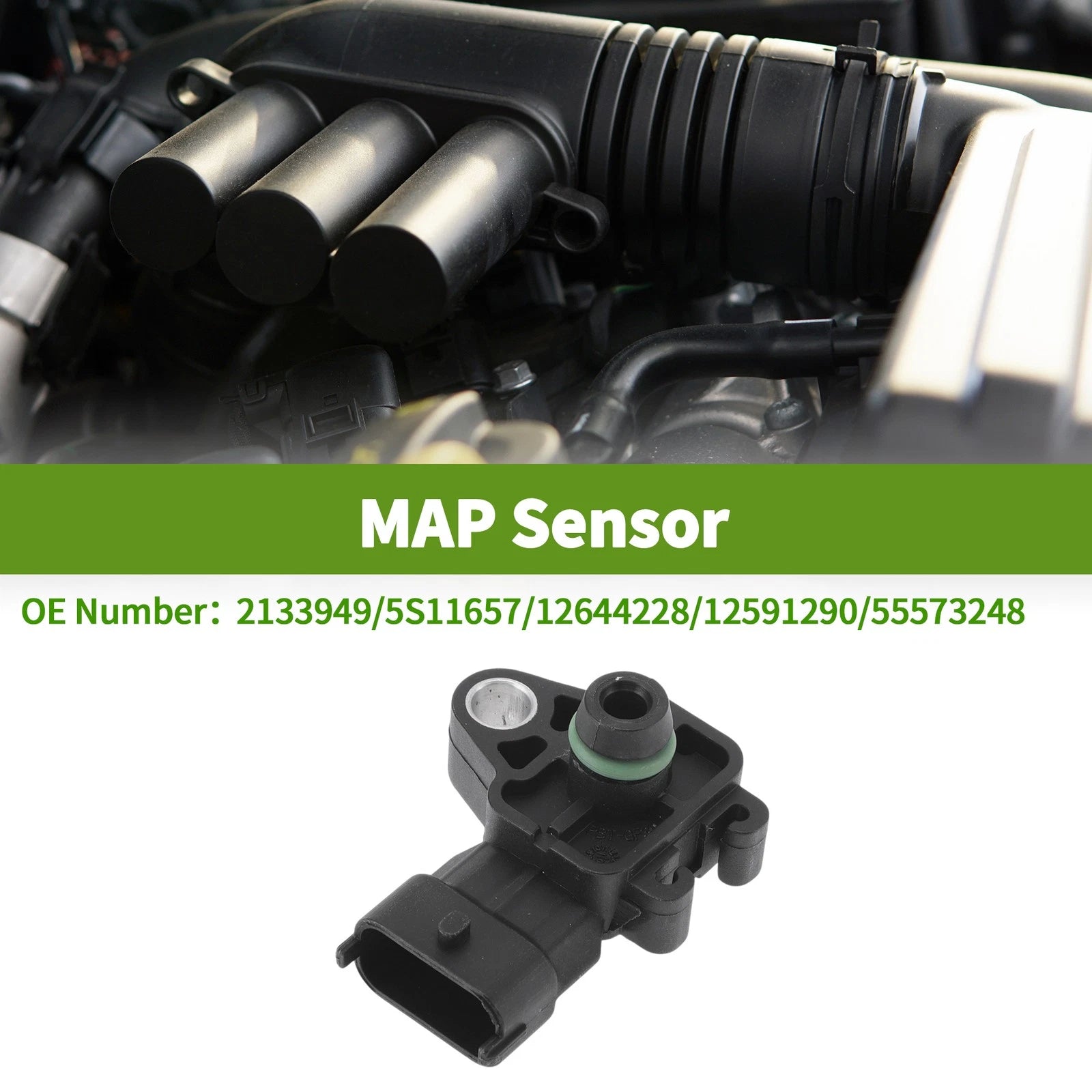 MAP Sensor No. 2133949/5S1 for Cadillac XTS (2014–2017)