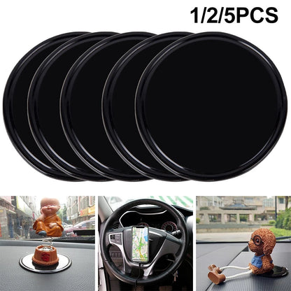 AntiSlip Mat for Car Dashboard Silicone Gel Sticky Pad (8x8cm)